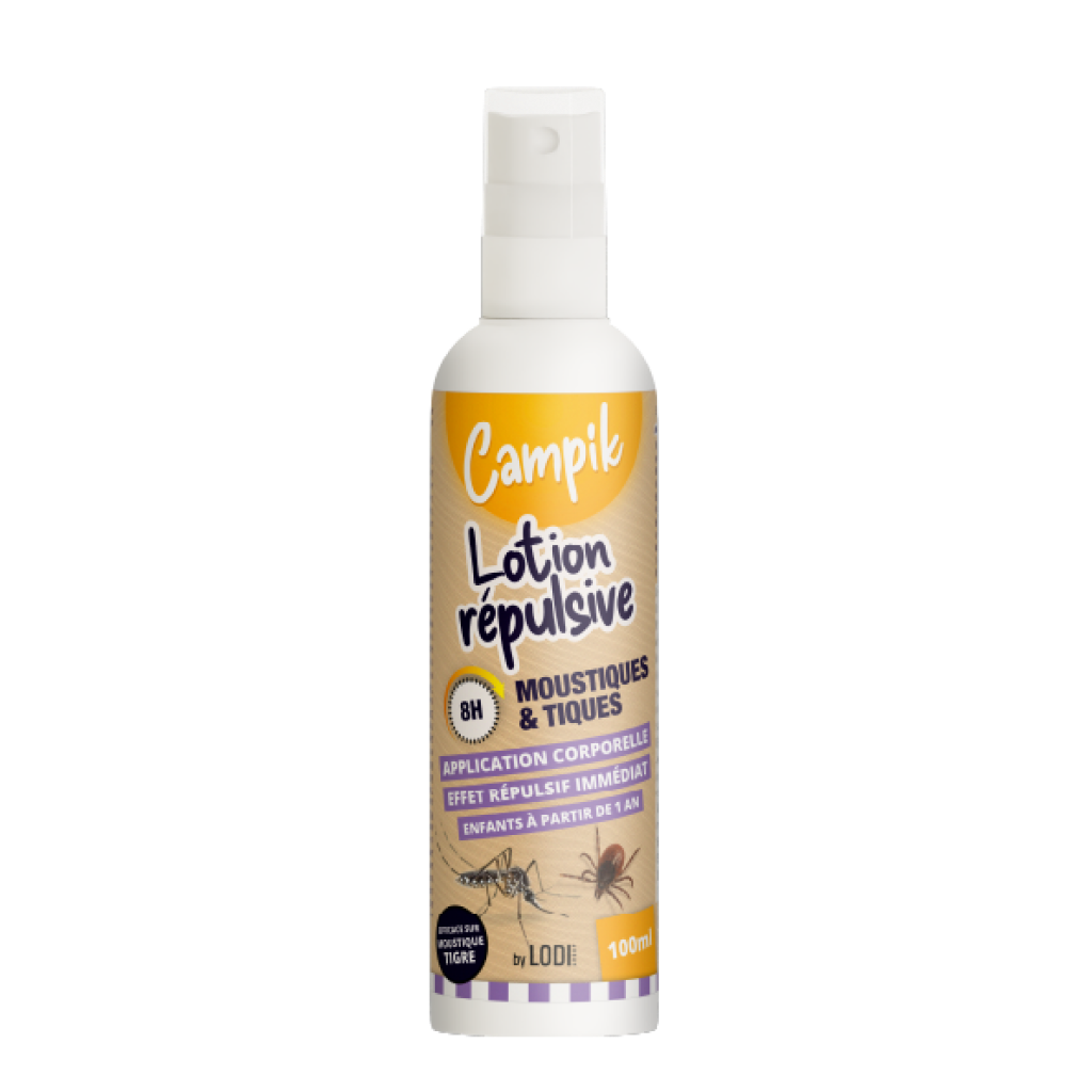 Lotion Répulsive Moustiques & Tiques 100ml