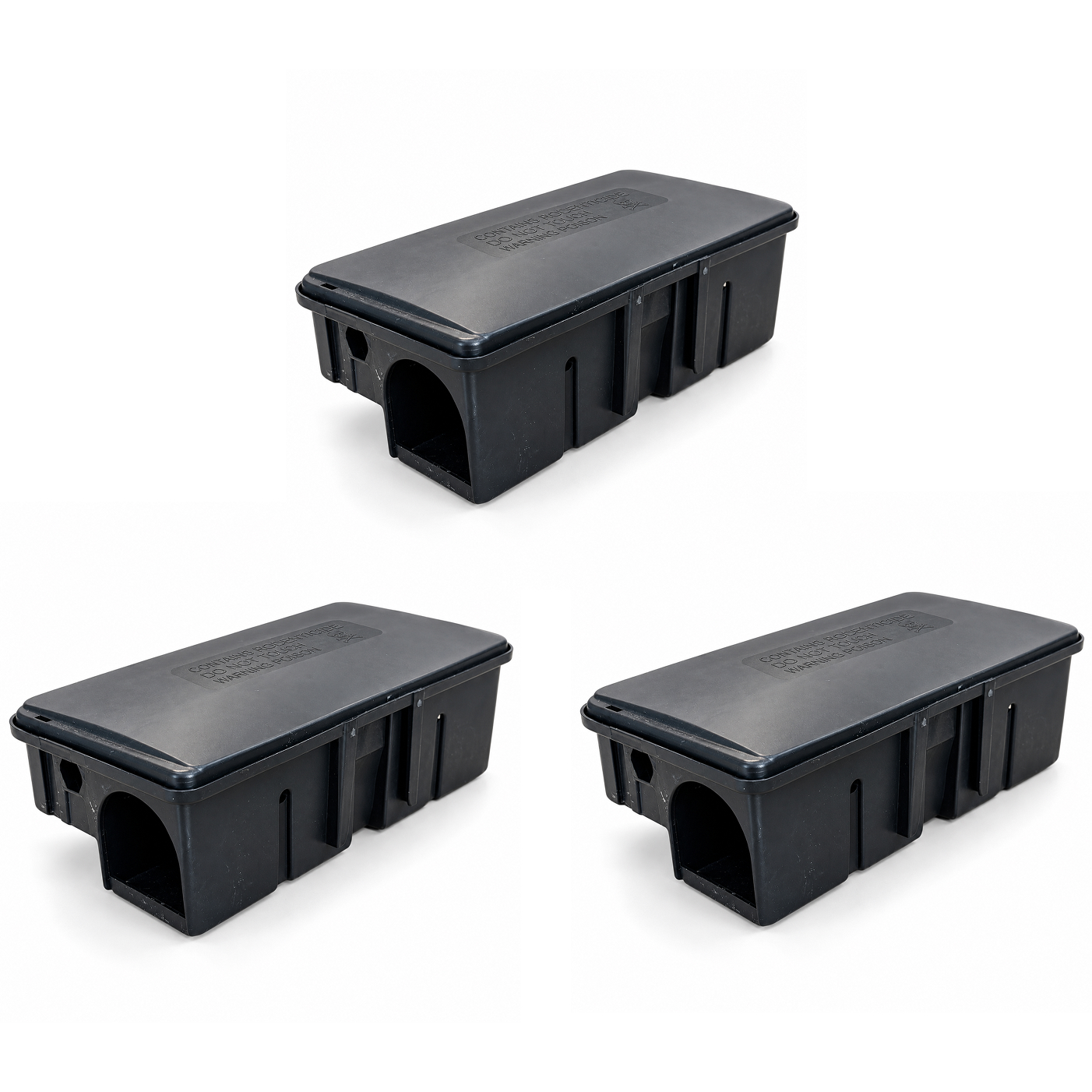 Lot de 3 postes appat rats V1