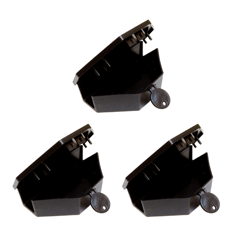 Lot de 3 postes appat souris V1